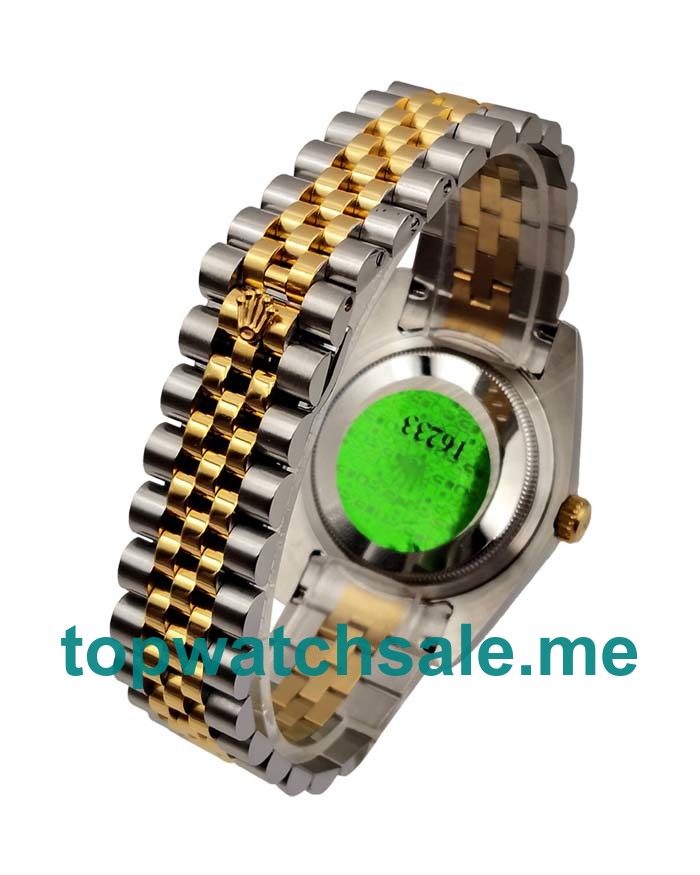 36MM Men Rolex Datejust 16233 Champagne Dials Replica Watches UK