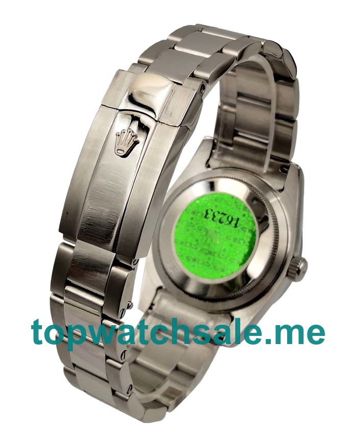 36MM Men Rolex Datejust Turn-O-Graph 116264 White Dials Replica Watches UK