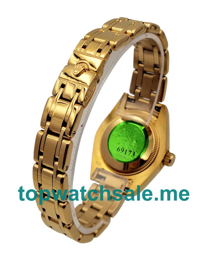 28MM Women Rolex Pearlmaster 81318 Champagne Dials Replica Watches UK