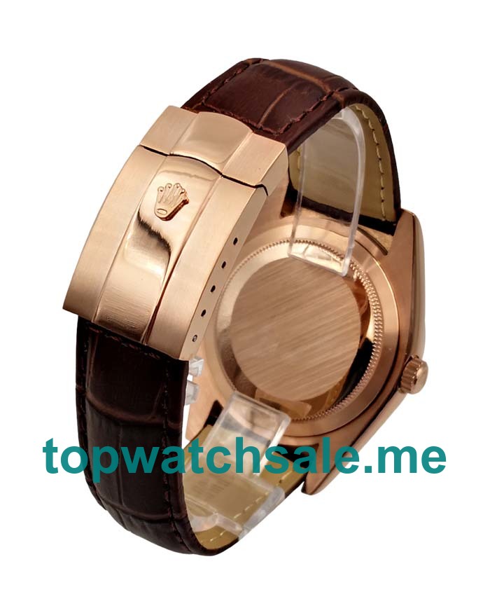 42MM Men Rolex Sky-Dweller 326135 Brown Dials Replica Watches UK
