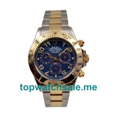 40MM Men Rolex Daytona 116523 Blue Dials Replica Watches UK