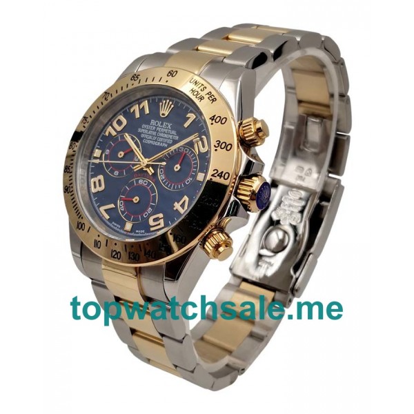 40MM Men Rolex Daytona 116523 Blue Dials Replica Watches UK