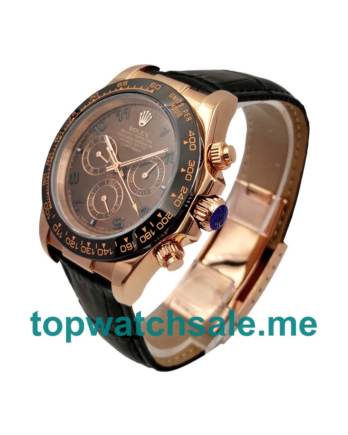40MM Men Rolex Daytona 116515 Chocolate Dials Replica Watches UK