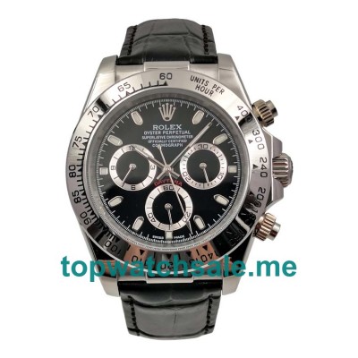 40MM Men Rolex Daytona 116519 Black Dials Replica Watches UK