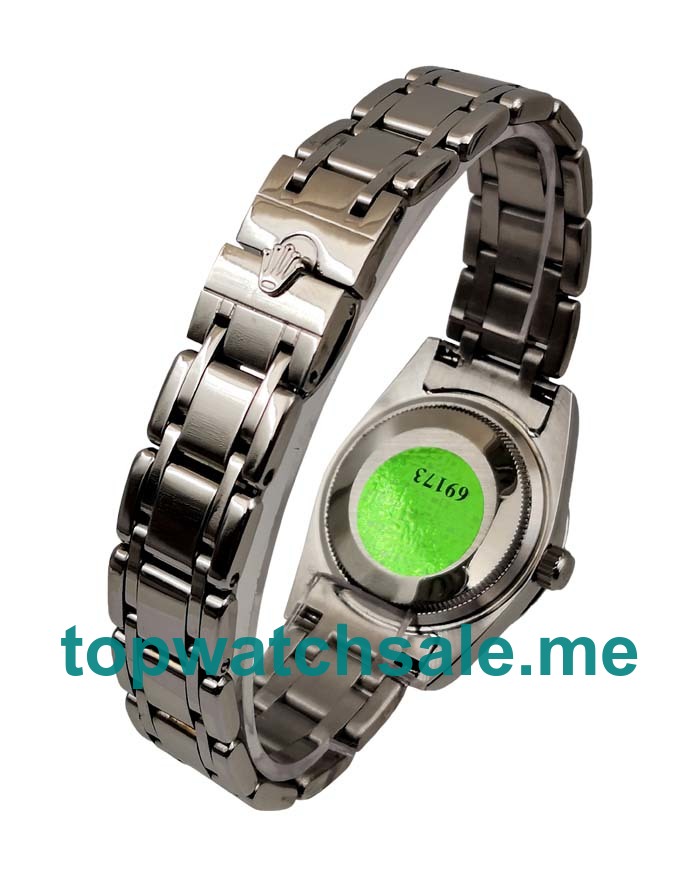 31MM Men And Women Rolex Datejust 81209 Black Dials Replica Watches UK