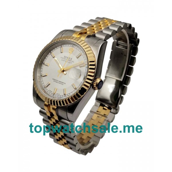 36MM Men Rolex Datejust 116233 Silver Dials Replica Watches UK