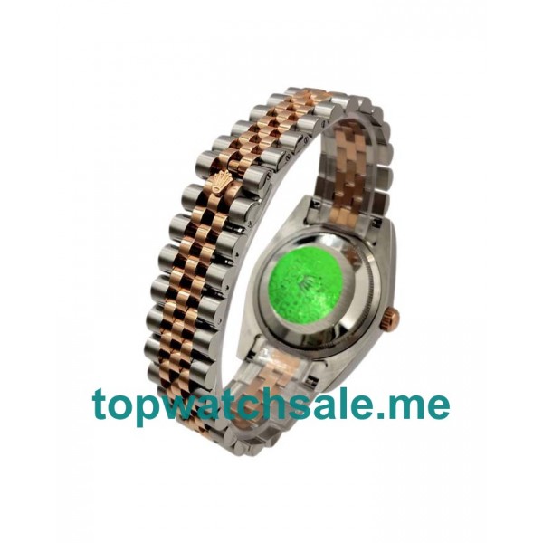 36MM Men Rolex Datejust 116231 Black Dials Replica Watches UK