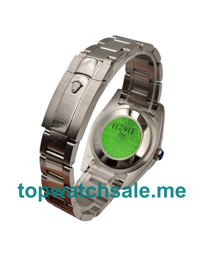 36MM Men Rolex Datejust 116200 Blue Dials Replica Watches UK