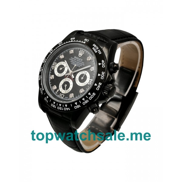 40MM Men Rolex Daytona 116519 Black Dials Replica Watches UK