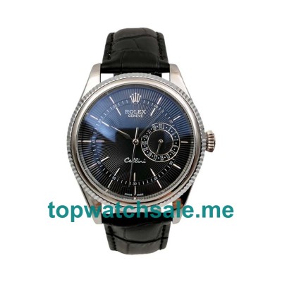 39MM Men Rolex Cellini 50519 Black Dials Replica Watches UK