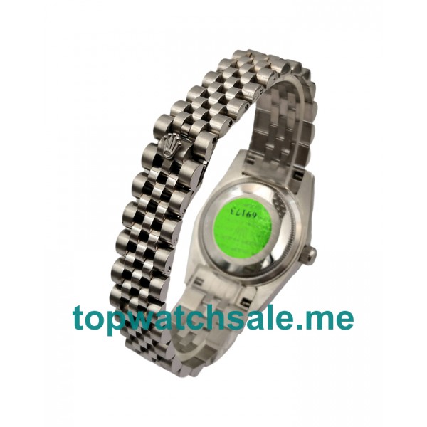 31MM Men And Women Rolex Datejust 178274 Black Dials Replica Watches UK