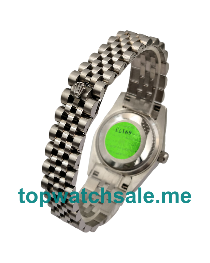 31MM Men And Women Rolex Datejust 178274 Black Dials Replica Watches UK