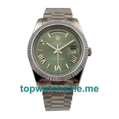 41MM Men Rolex Day-Date II 228239 Green Dials Replica Watches UK