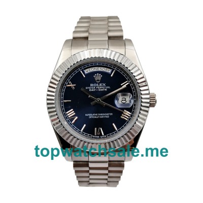 41MM Men Rolex Day-Date 228239 Blue Dials Replica Watches UK