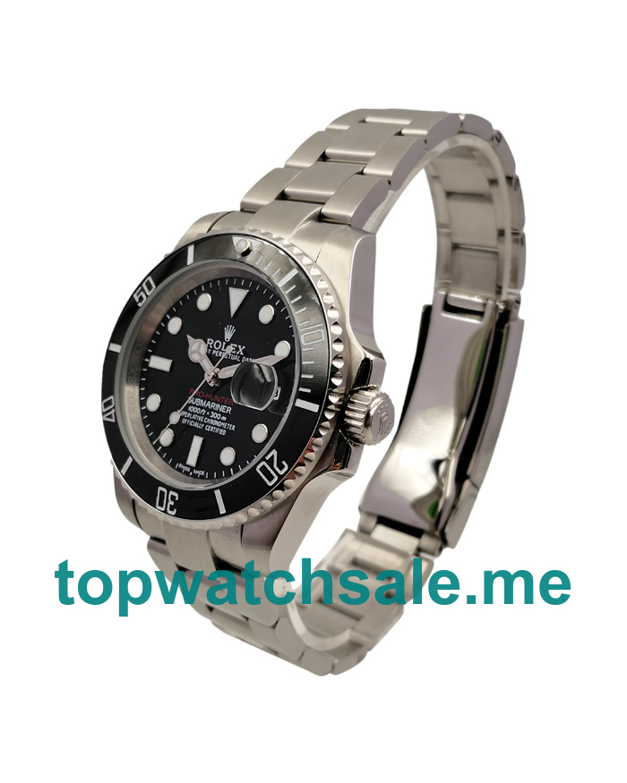 40MM Men Rolex Submariner 116610 LN Black Dials Replica Watches UK