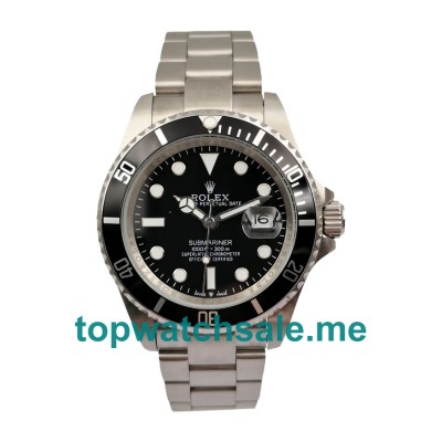 40MM Men Rolex Submariner 116610 LN Black Dials Replica Watches UK