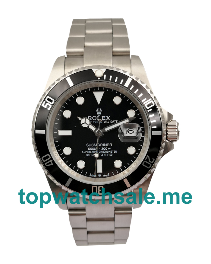 40MM Men Rolex Submariner 116610 LN Black Dials Replica Watches UK