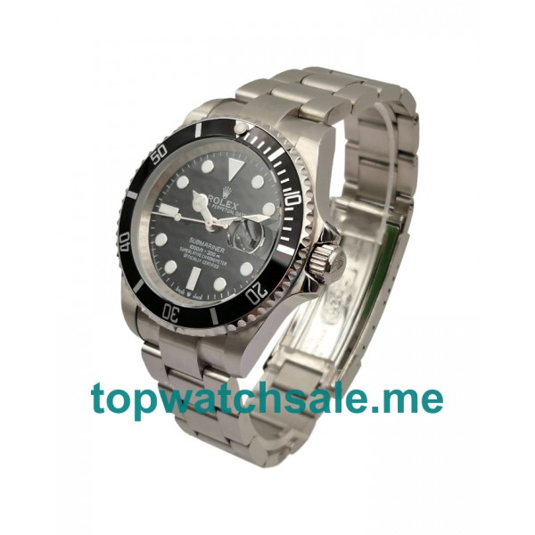 40MM Men Rolex Submariner 116610 LN Black Dials Replica Watches UK