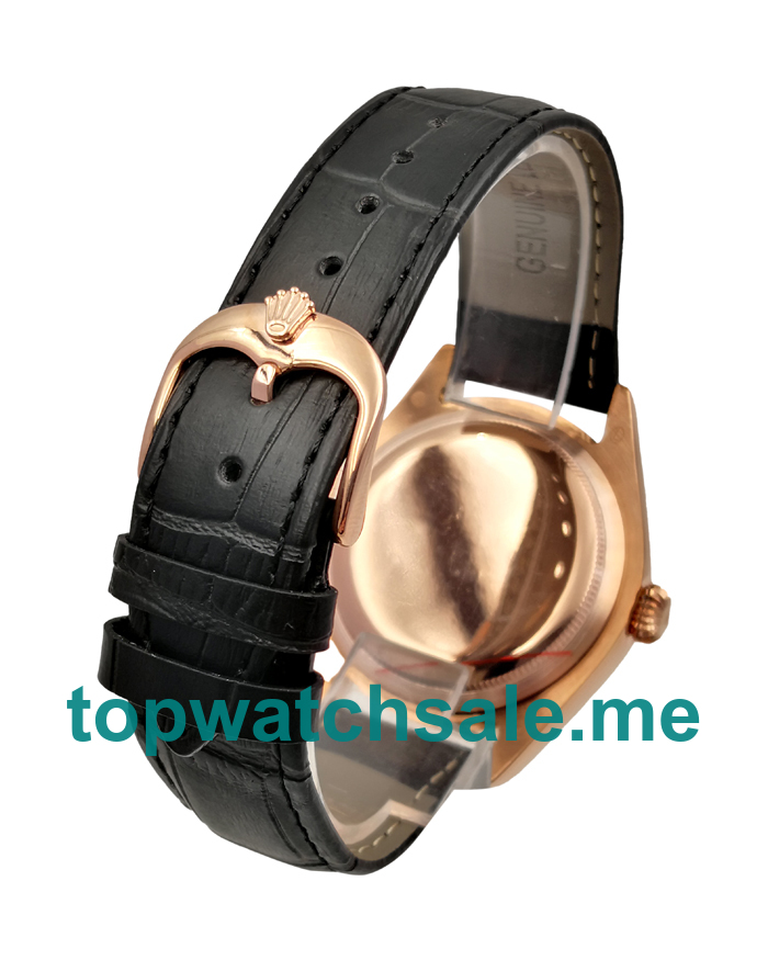 39MM Men Rolex Cellini 50505 Black Dials Replica Watches UK