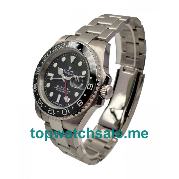 40MM Men Rolex GMT-Master II 116710 Black Dials Replica Watches UK