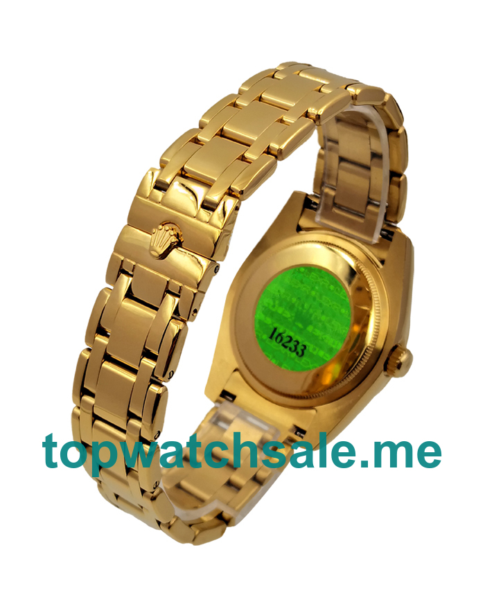 36MM Men Rolex Day-Date 18038 Champagne Dials Replica Watches UK