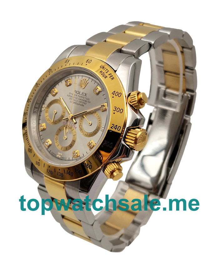 40MM Men Rolex Daytona 116523 Grey Dials Replica Watches UK