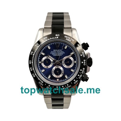 40MM Men Rolex Daytona 116500 Blue Dials Replica Watches UK