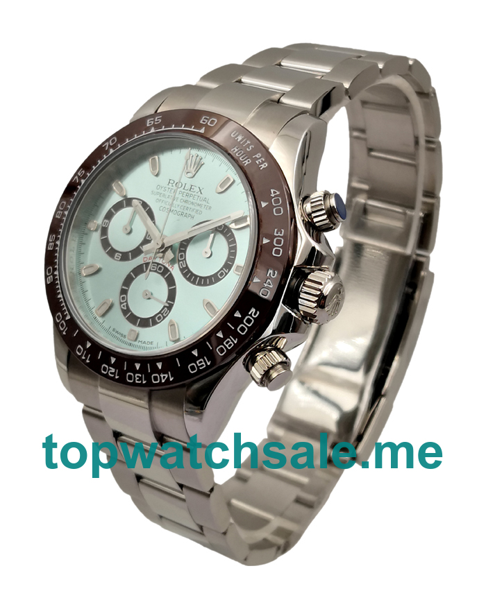 40MM Swiss Men Rolex Daytona 116506 Blue Dials Replica Watches UK