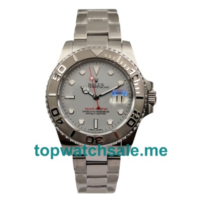 40MM Swiss Men Rolex Yacht-Master 16622 Grey Dials Replica Watches UK