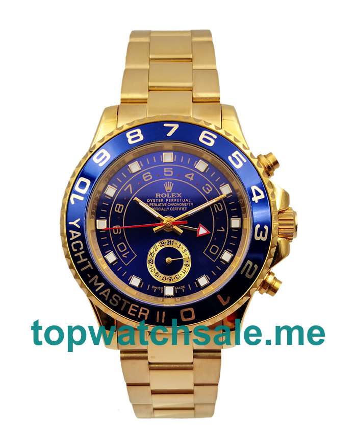 40MM Men Rolex Yacht-Master II 116688 Blue Dials Replica Watches UK