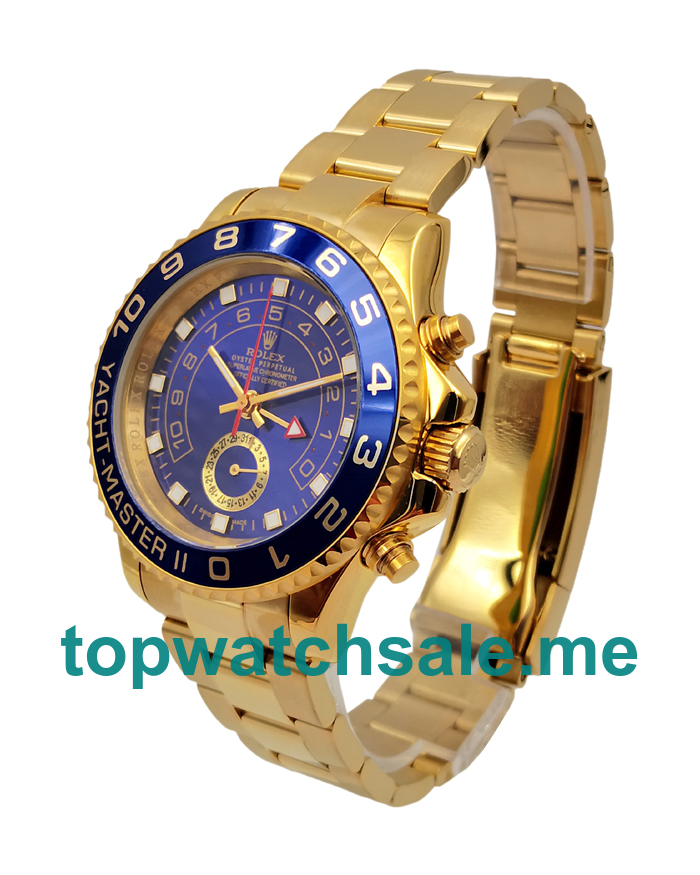 40MM Men Rolex Yacht-Master II 116688 Blue Dials Replica Watches UK