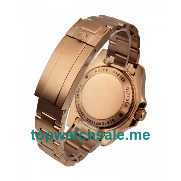 44MM Men Rolex Sea-Dweller Deepsea 126660 Black Dials Replica Watches UK