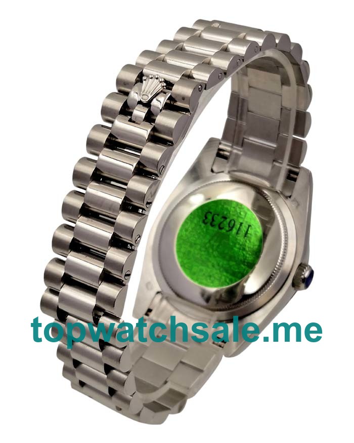 36MM Men Rolex Datejust 116200 Blue Dials Replica Watches UK