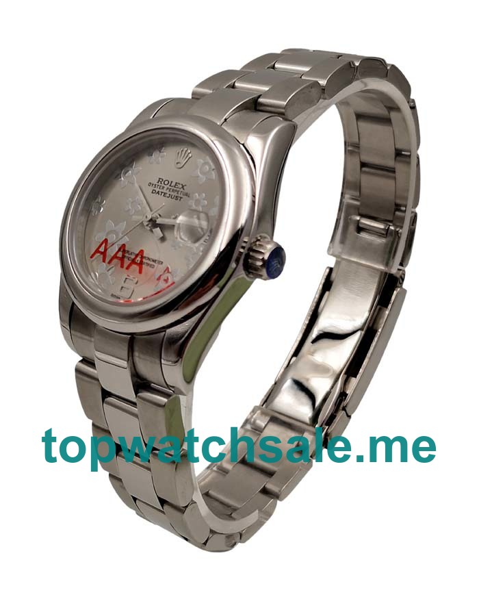 31MM Men And Women Rolex Datejust 178240 Gray Dials Replica Watches UK